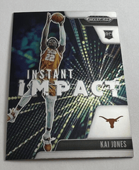 2021-22 Panini Prizm Draft Picks Instant Impact #12 Kai Jones Rookie RC